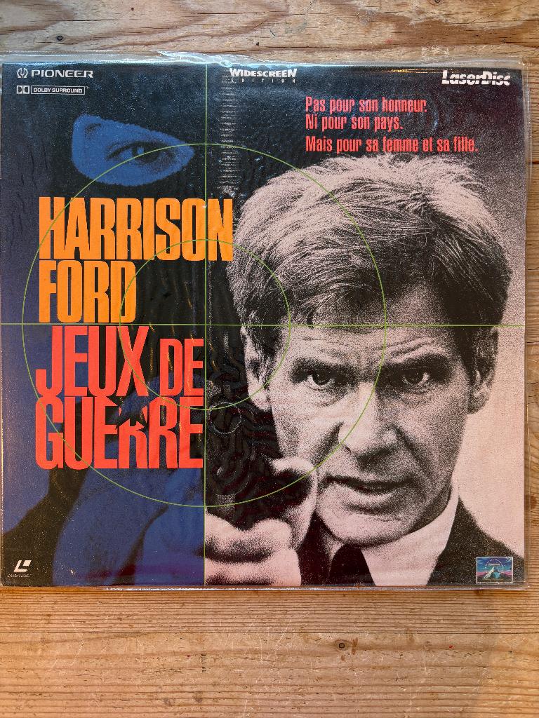 LaserDisc — War Games — Harrison Ford — Breedbeeld, Verzamelen, Ophalen of Verzenden, Zo goed als nieuw, Film