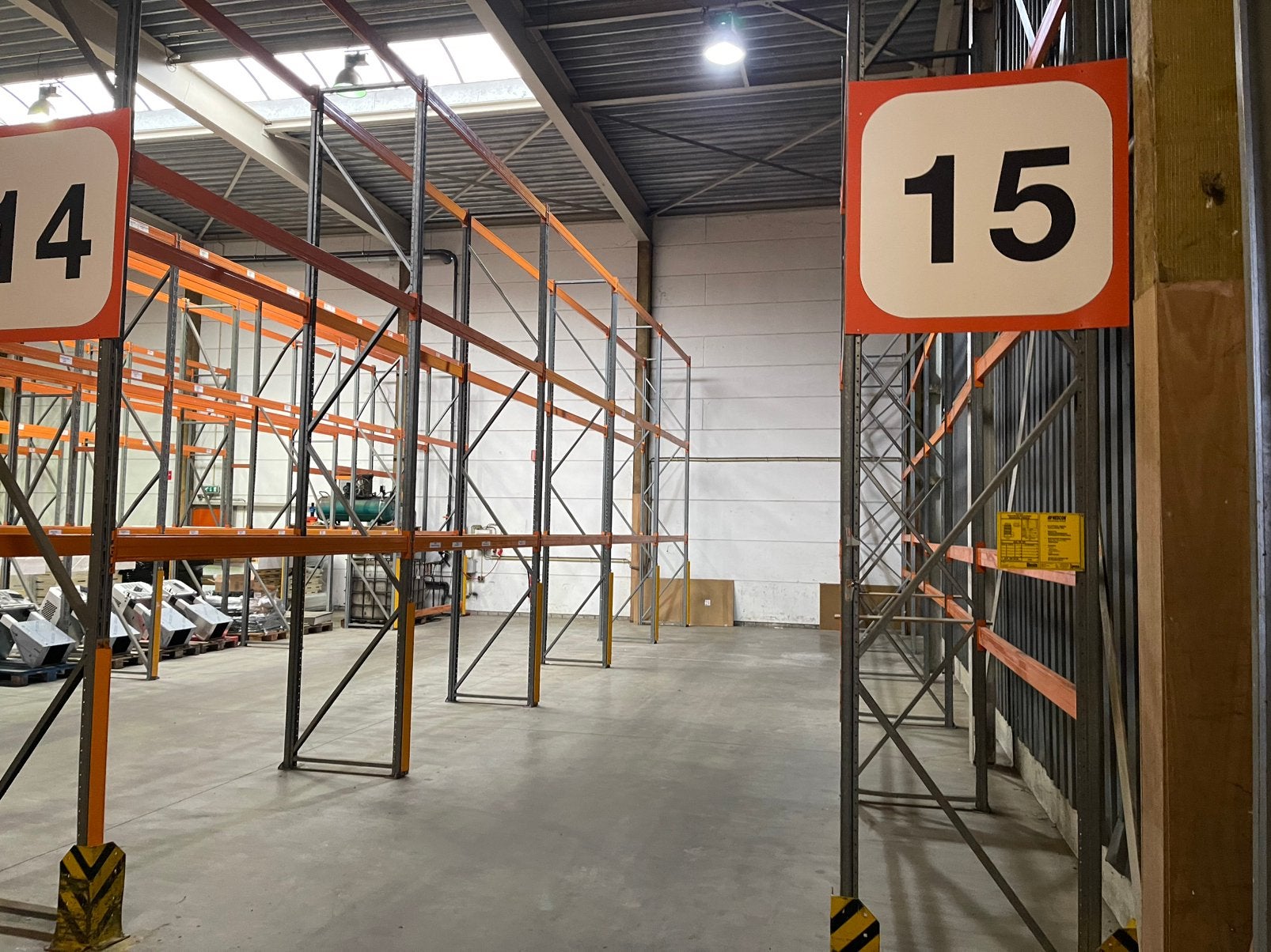 Nedcon palletstelling, Zakelijke goederen, Kantoor en Winkelinrichting | Magazijn, Stelling en Opslag, Ophalen
