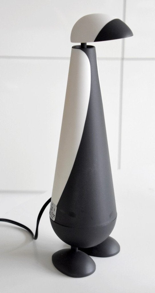 Lampe de table vintage Pinquin, Réglable, Vintage, Enlèvement ou Envoi, Blanc