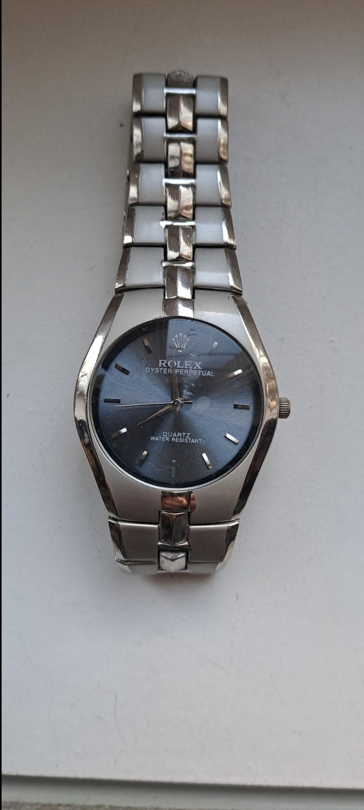 horloge rolex, Staal, Polshorloge, Ophalen of Verzenden, Zo goed als nieuw