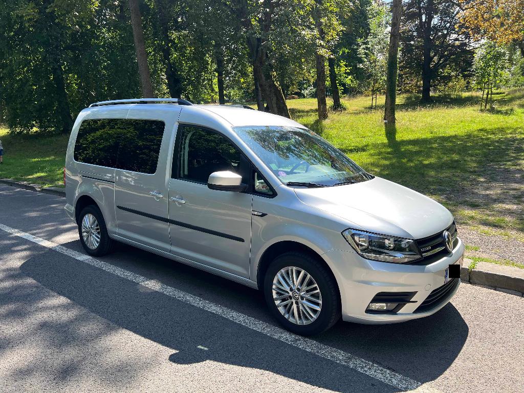 VW CADDY MAXI 7 places 1.4 TGI CNG DSG, Auto's, Volkswagen, Particulier, Caddy Maxi, Te koop, Benzine