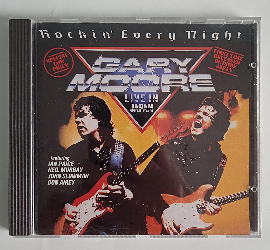 GARY MOORE - ROCKIN' EVERY NIGHT LIVE IN JAPAN, Ophalen of Verzenden, Gebruikt, Overige genres