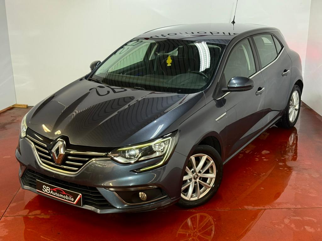 Renault Megane 1.2i Authentique//GRAND GPS//GARAN, Autos, Renault, Argent ou Gris, Achat, Euro 6, Entreprise