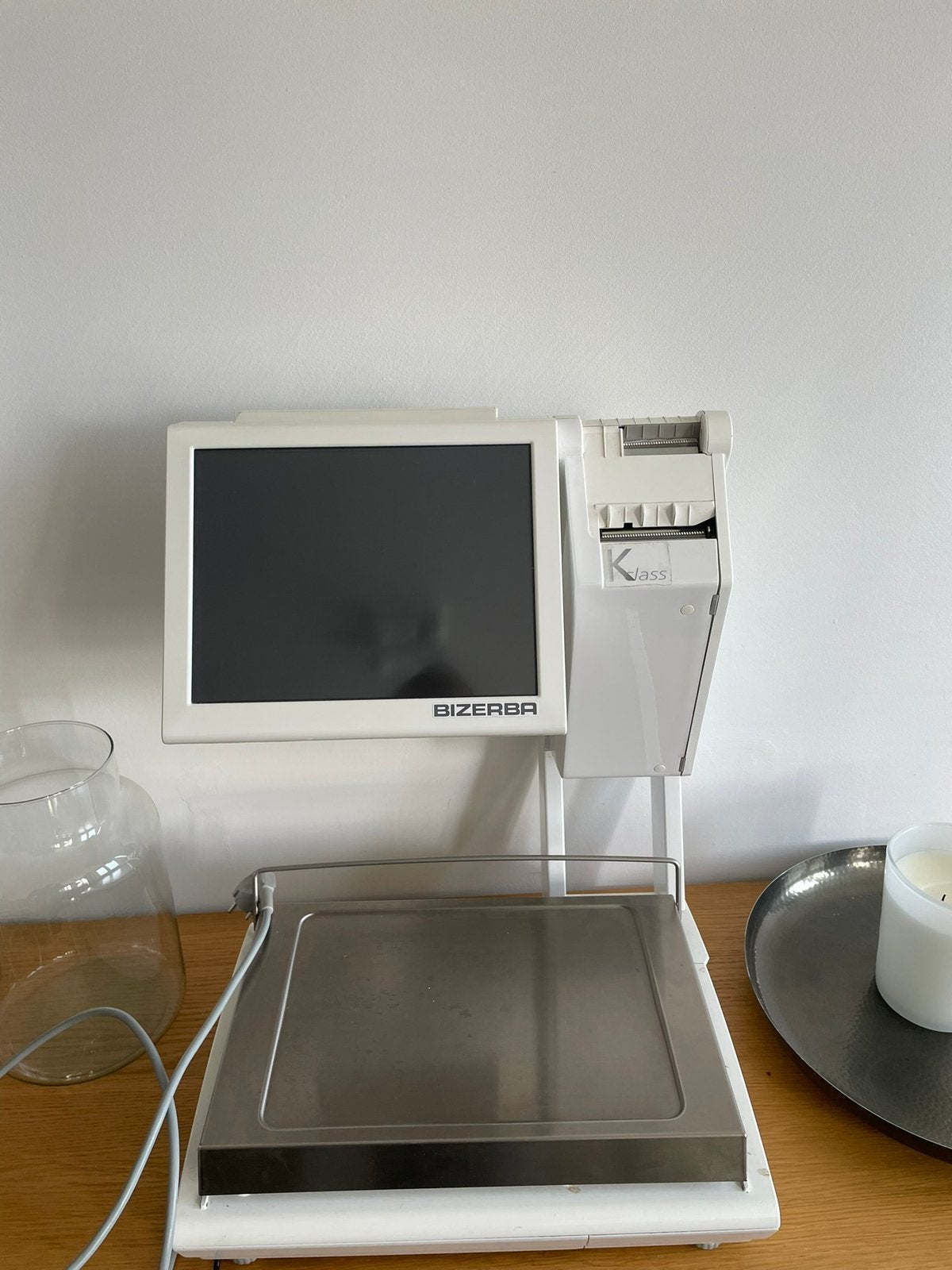 Bizerba kassa weegschaal, Ophalen, Gebruikt