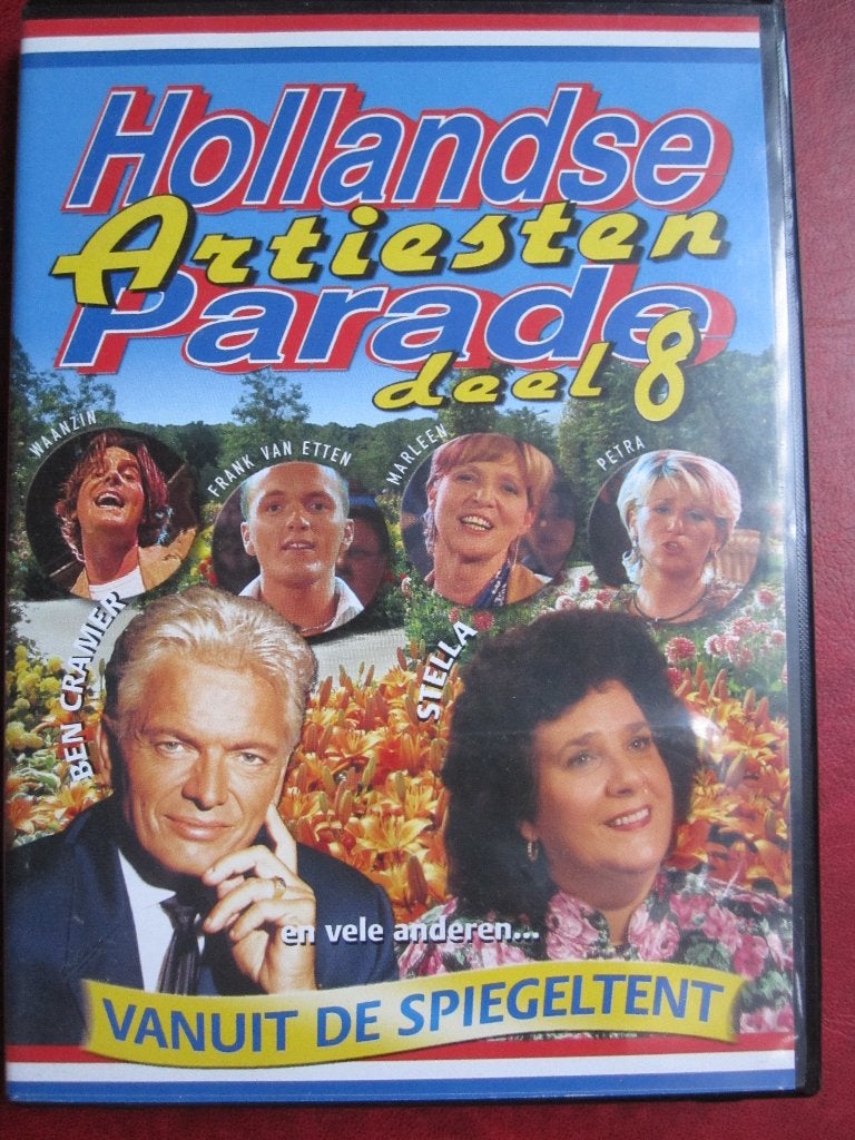 Hollandse Artiesten Parade 8, Cd's en Dvd's, Dvd's | Muziek en Concerten, Alle leeftijden, Zo goed als nieuw, Muziekvideo's, Ophalen of Verzenden