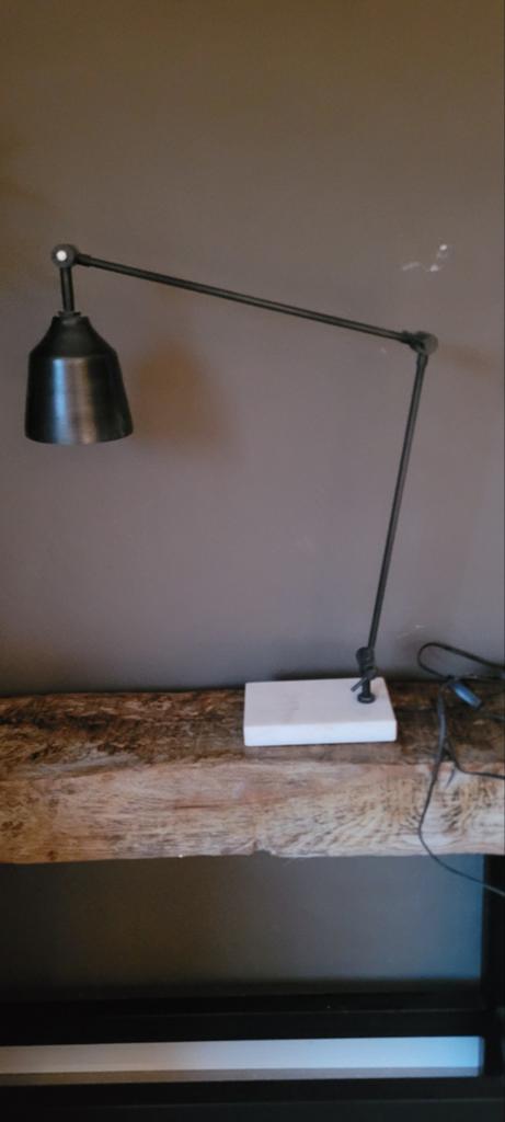 Tafellamp bureaulamp, Ophalen