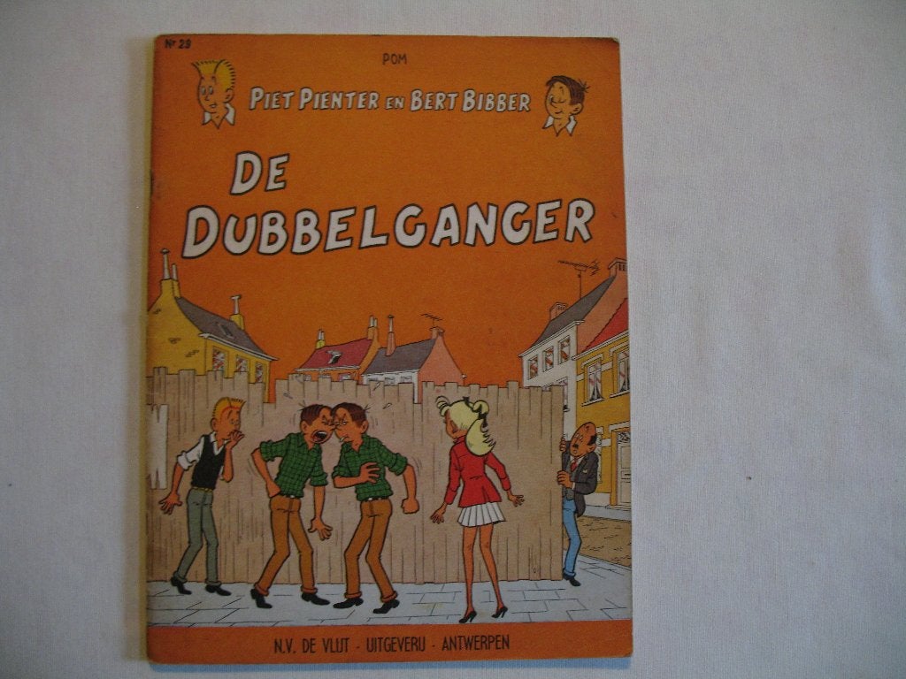 Piet Pienter en Bert Bibber, nr 29; De dubbelganger; uitg N., Boeken, Stripverhalen, Eén stripboek, Ophalen of Verzenden, Zo goed als nieuw