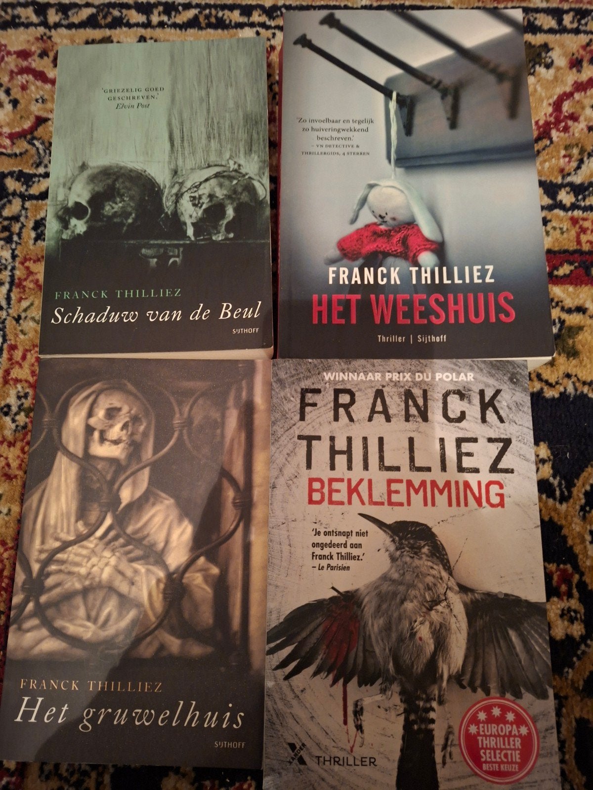 boeken van Franck Thilliez, Livres, Enlèvement ou Envoi