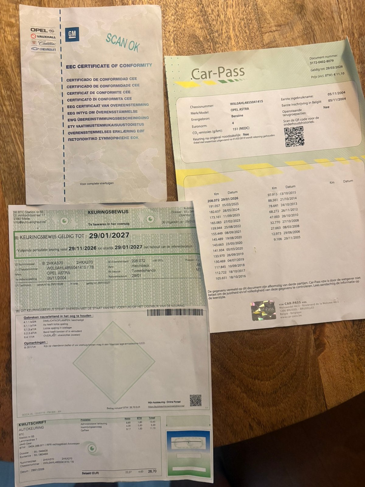 Astra H 500€, Auto's, Voorwielaandrijving, 4 deurs, Stof, Zwart
