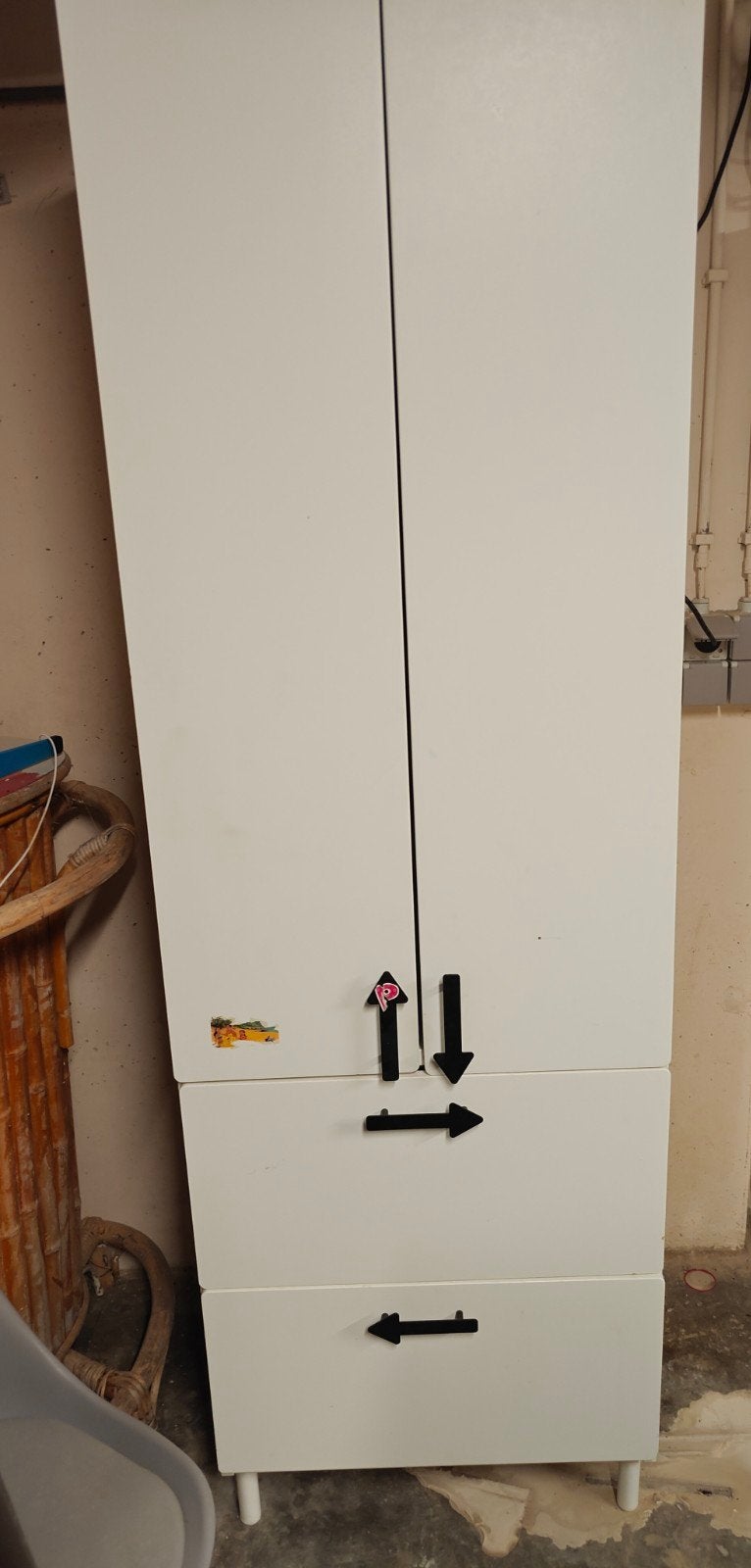 Ikea kleding kast in perfecte staat, Ophalen, 50 tot 70 cm, 105 cm of meer, Zo goed als nieuw