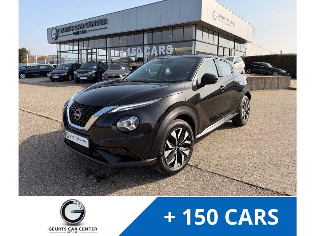 Nissan Juke 1.0 DIG-T Acenta 114pk Automaat, https://public.car-pass.be/vhr/3bcc3715-8a4e-4d60-91fa-ab5dbd761aaa, Zwart, 84 kW