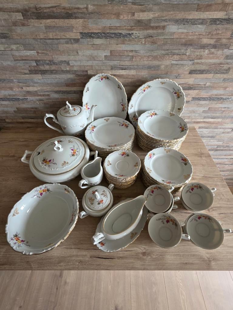 Service de table, Antiquités & Art, Antiquités | Services (vaisselle) complet, Enlèvement