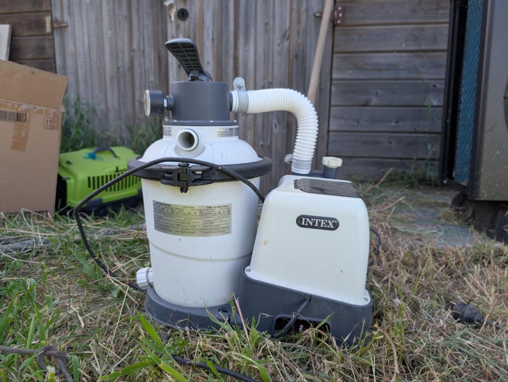 Intex SX925 2m3 per uur, zandfilterpomp, Tuin en Terras, Ophalen