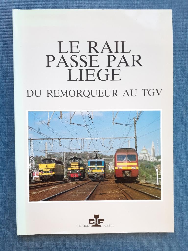 De trein rijdt door Luik: van sleepboot naar TGV, Ophalen of Verzenden, Gelezen, Roland Marganne, Trein