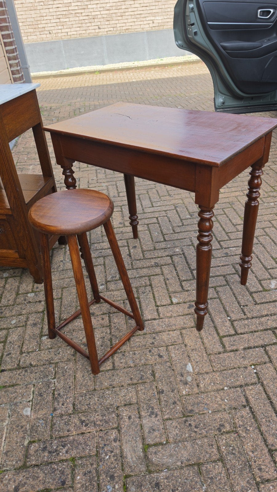 Oud schrijftafeltje, Antiek en Kunst, Ophalen