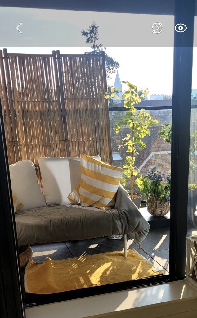 Bankterras, tuinhuis van de wereld, Tuin en Terras, Ophalen, Nieuw, Metaal