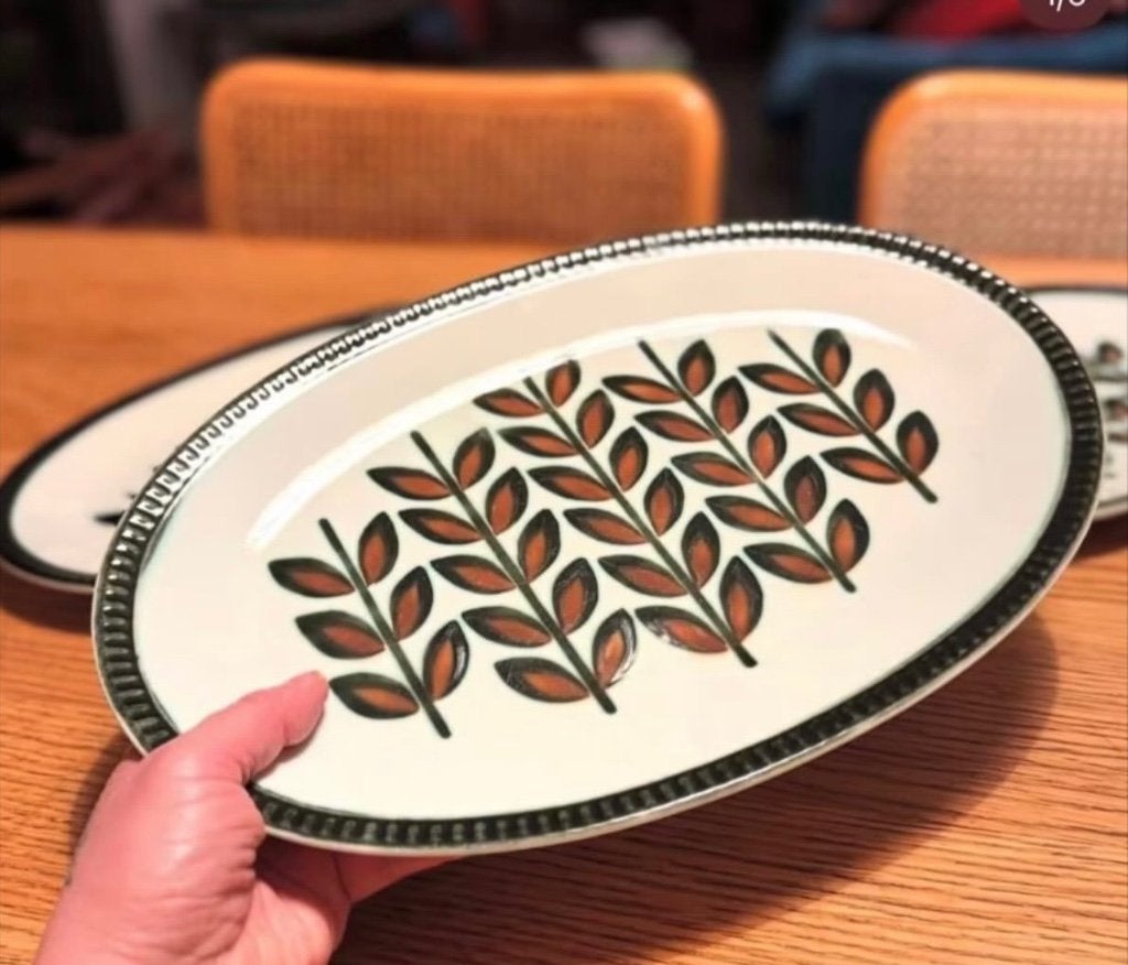 Plat de service ovale Boch Rambouillet, Enlèvement ou Envoi