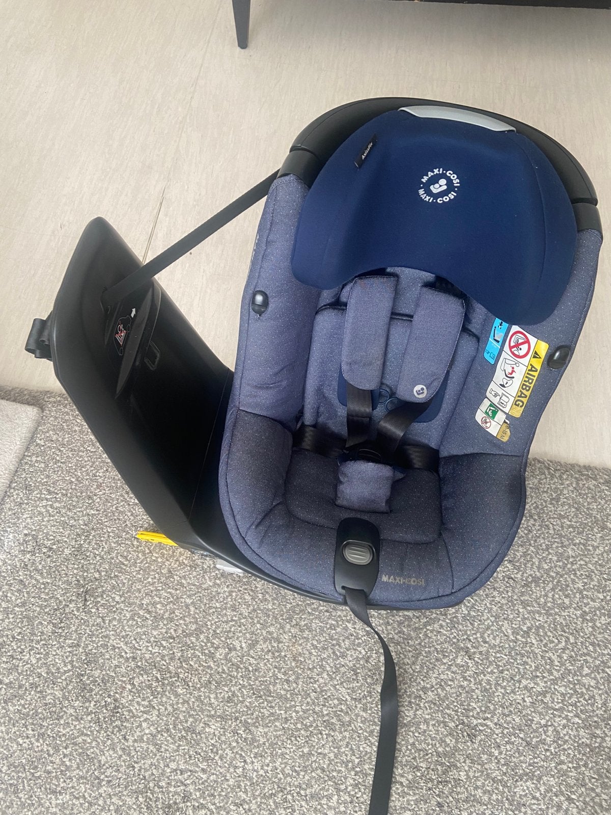 Siège auto maxi cosi isofix 360 en bon état De 0k a 15k, Enlèvement, Comme neuf, Isofix