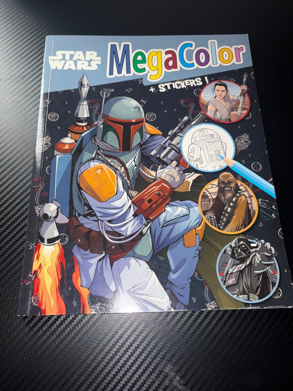 Star Wars MegaColor kleurboek + stickers – nieuw, Ophalen of Verzenden, Zo goed als nieuw, Overige onderwerpen, Geschikt voor kinderen