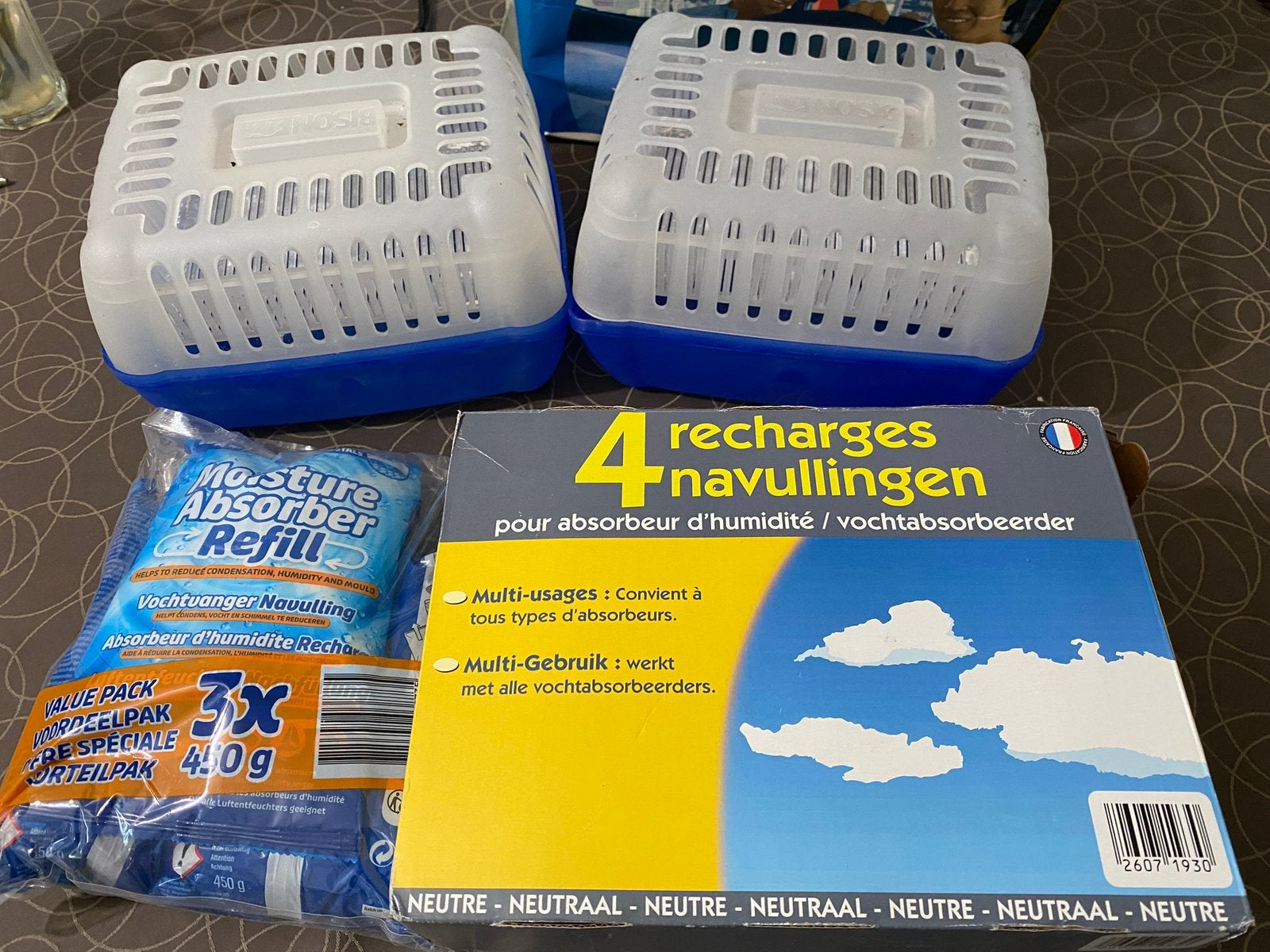 vocht opnemers en navullingen vochtwreters, Ophalen, Zo goed als nieuw