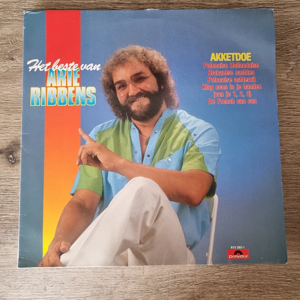 LP Arie Ribbens - Het beste van, Cd's en Dvd's, Vinyl | Nederlandstalig, LP, Gebruikt, Ophalen of Verzenden, Levenslied of Smartlap