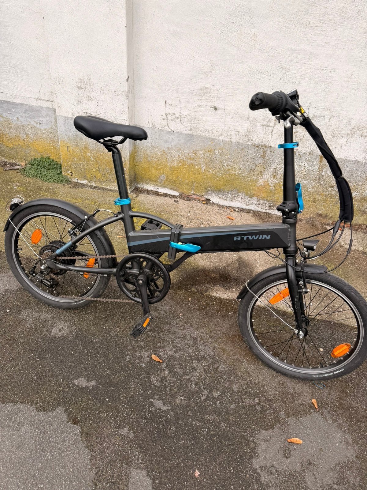 Elektrische plooifiets, Fietsen en Brommers, Ophalen, Zo goed als nieuw