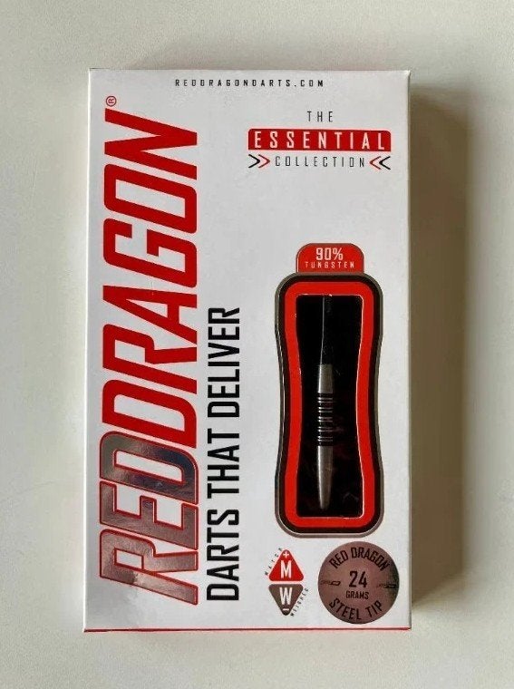 Dartpijlen Red Dragon - Essential Collection 24 gram, Ophalen of Verzenden, Zo goed als nieuw, Pijlen