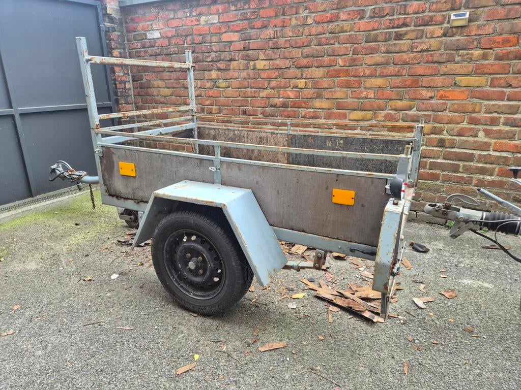Aanhangwagen met werk, Auto diversen, Aanhangers en Bagagewagens, Ophalen