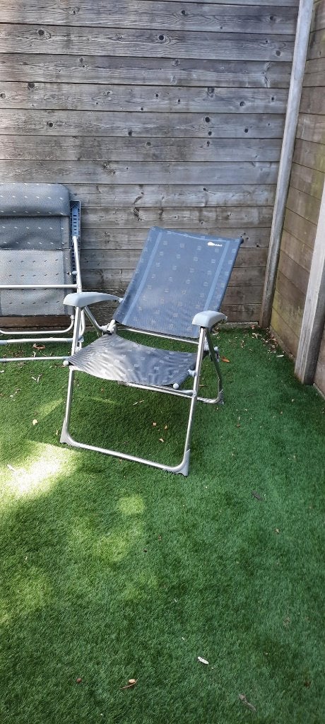aluminium relaxzetel DUKDALF, Caravans en Kamperen, Ophalen, Zo goed als nieuw, Campingstoel