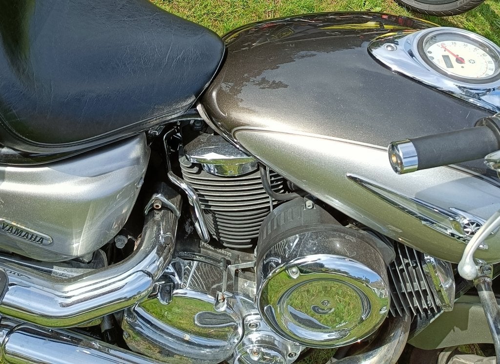 Yamaha Dragstar, Motoren, Cardan-aandrijving, 2 cilinders, Gebruikt, Particulier