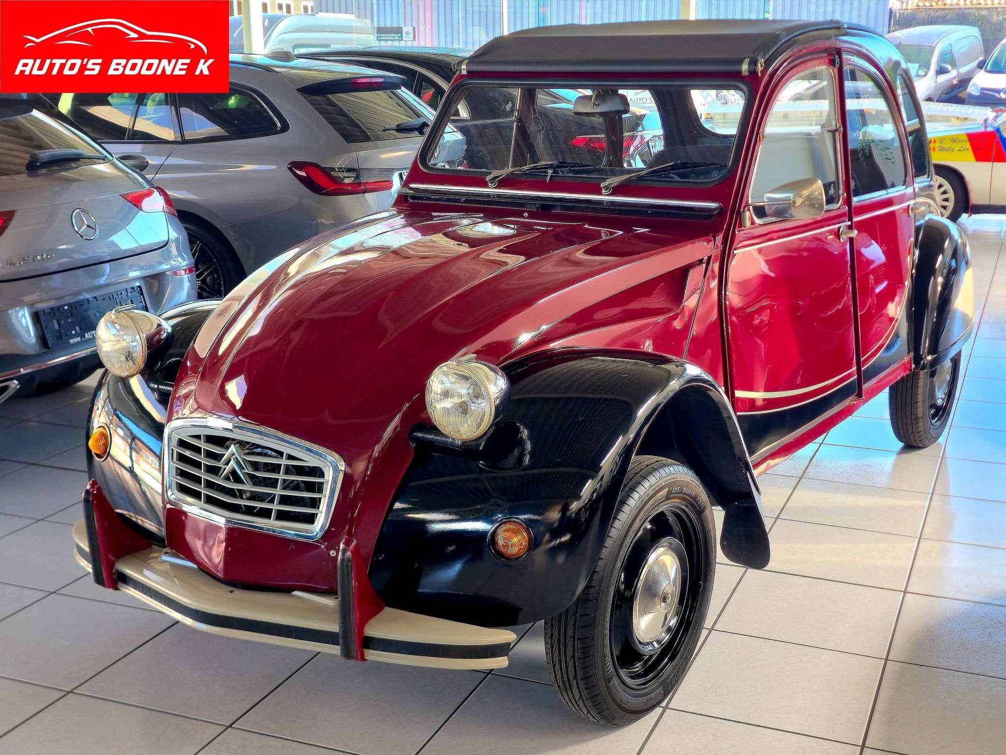 Citroën 2CV 2cv6/ Prachtstaat / km stand 21000km / 602cc /, Auto's, 602 cc, Zwart, Zwart, Bedrijf