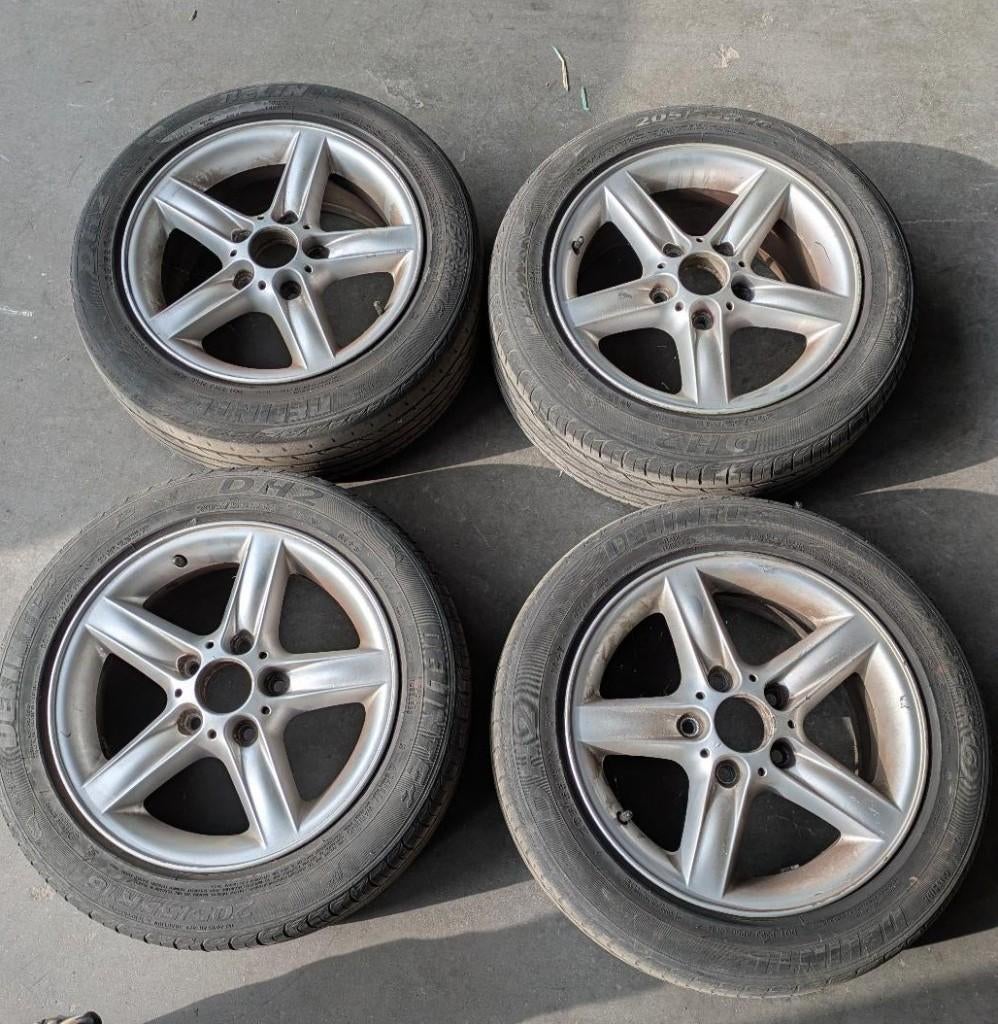 Originele BMW E46 16" velgen, Auto-onderdelen, Ophalen, Gebruikt, Velg(en), 16 inch