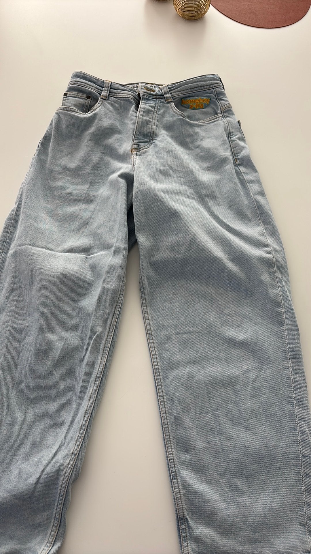 Homeboy 25/30 baggy, Kleding | Dames, Spijkerbroeken en Jeans, Ophalen, Zo goed als nieuw