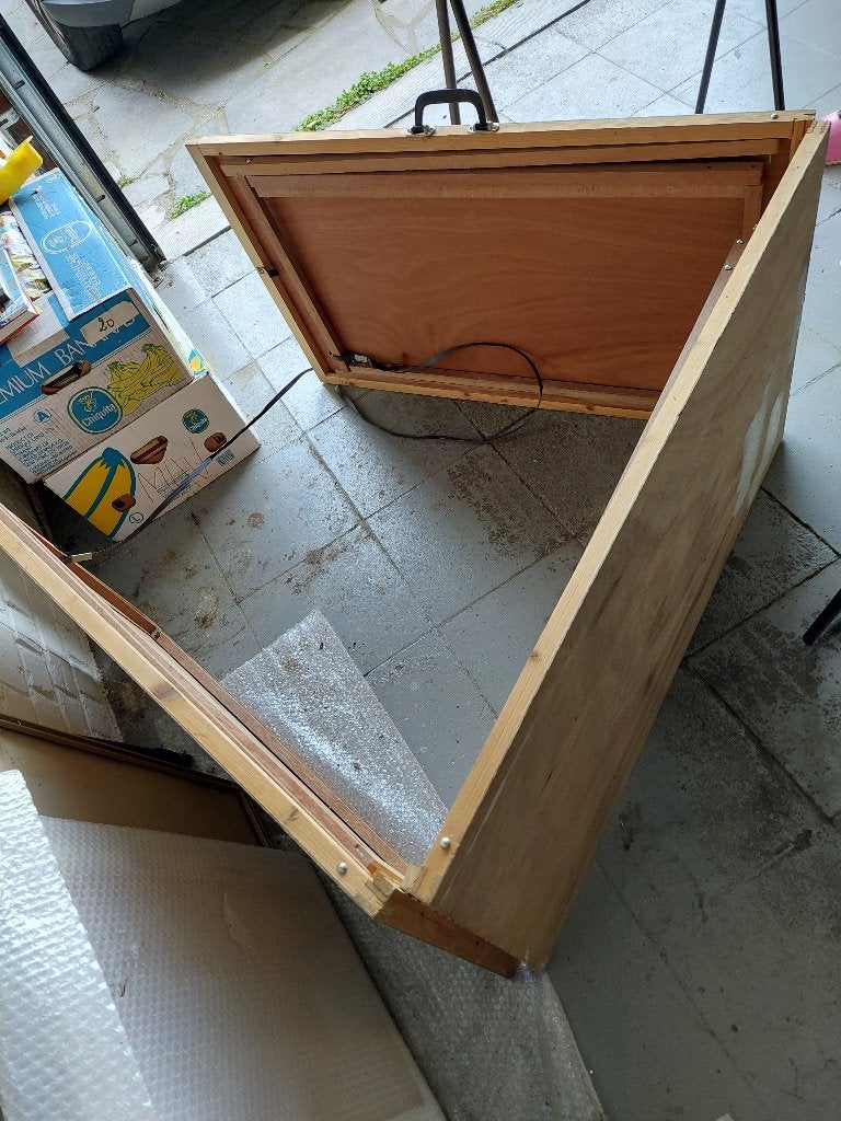 Table à tapisser + 2 pieds métallique, Bricolage & Construction, Enlèvement, Utilisé