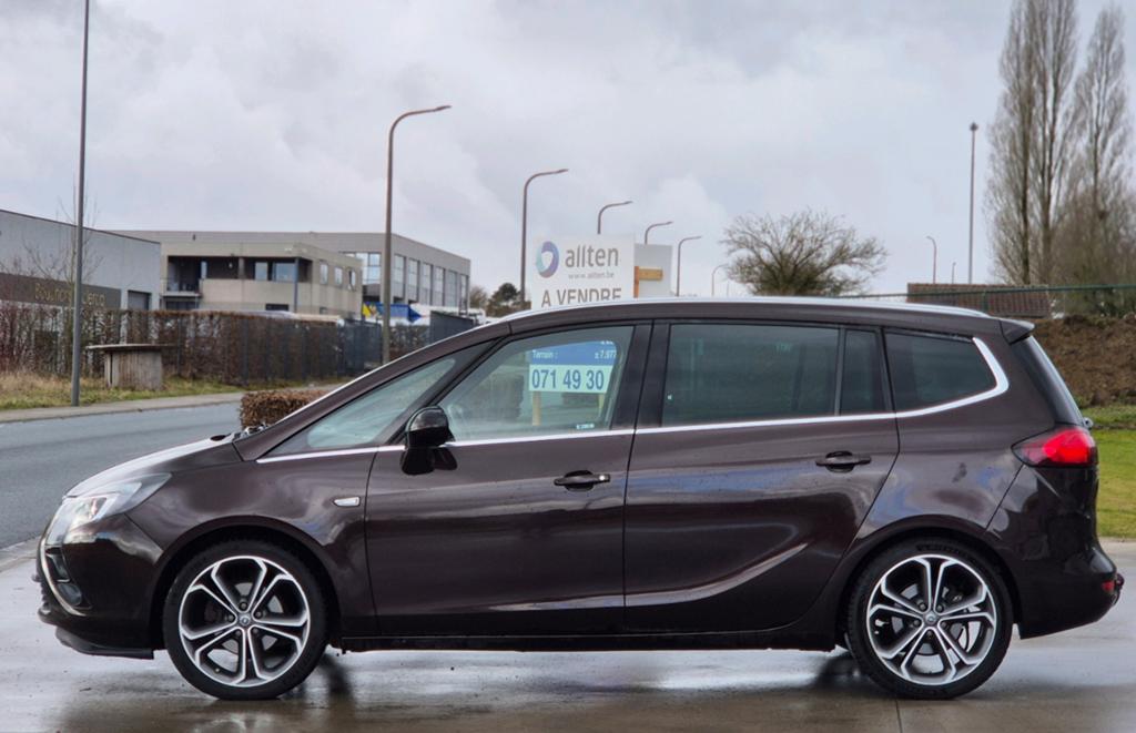 Opel zafira 16cdti 7plcs full opt euro6 140mkm ctok 9500€, Euro 6, 7 places, Boîte manuelle, Bluetooth