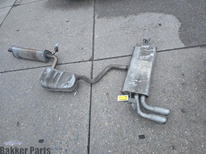 Echappement silencieux arrière + central d'un Audi A3, Autos : Pièces & Accessoires, Systèmes d'échappement, Audi, Utilisé, 3 mois de garantie