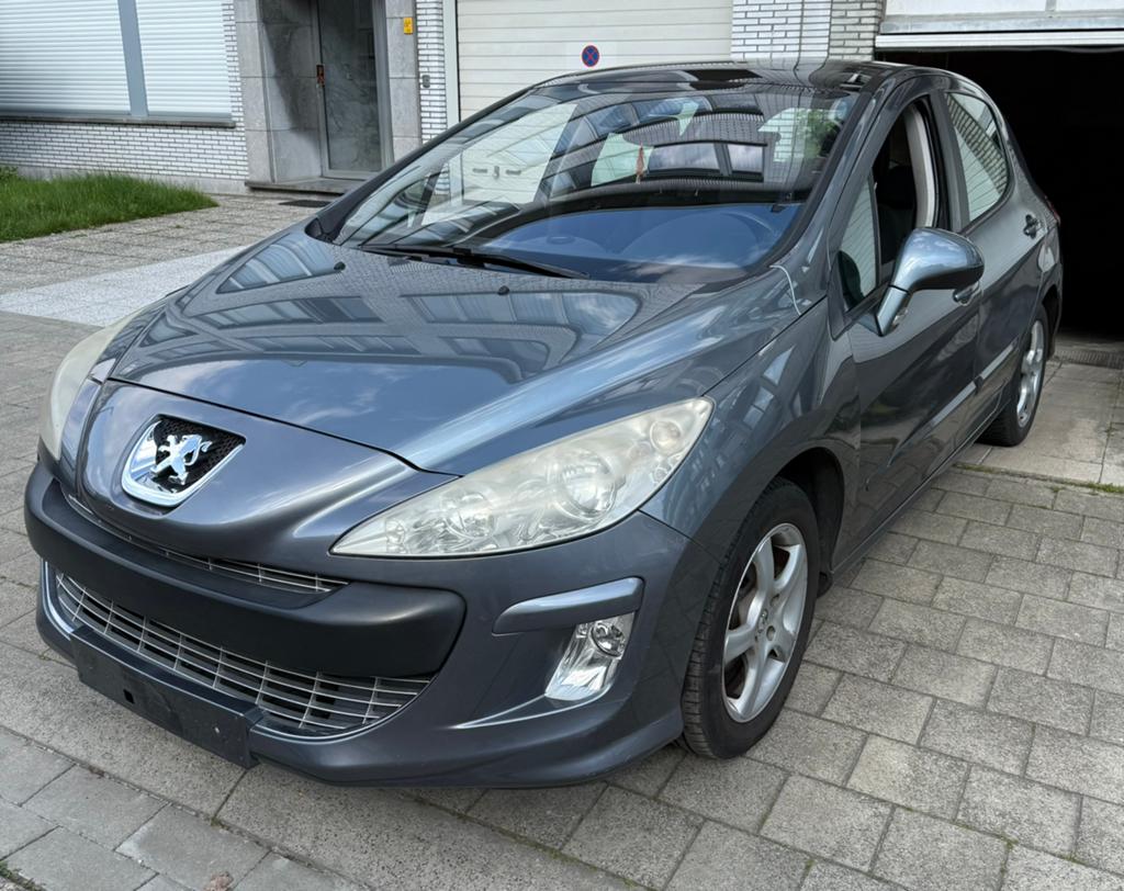 Peugeot 308, Auto's, Peugeot, Stof, Zwart, 4 cilinders, 5 zetels