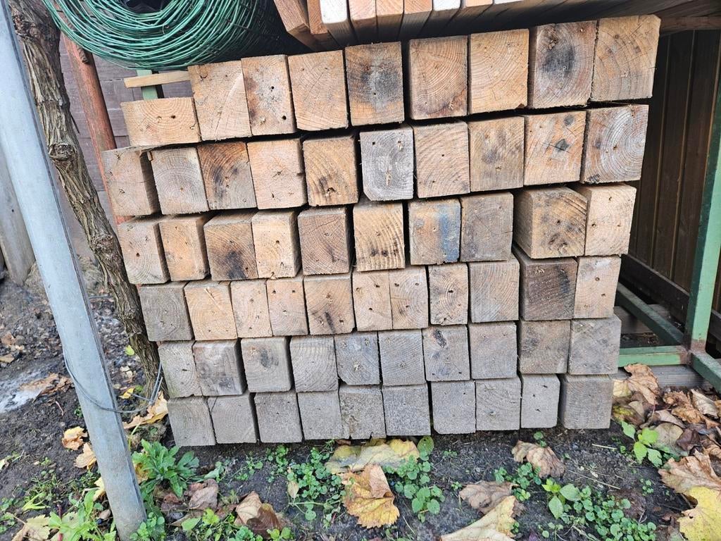 Poutres en bois L = 120 cm x 75 x 95 mm  sans clous, Enlèvement, Poutres
