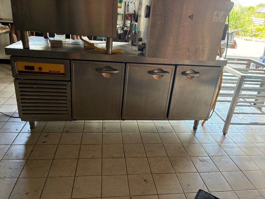Koelwerkbank ( Mas Baga) in roestvrijstaal, Enlèvement, Refroidissement et Congélation