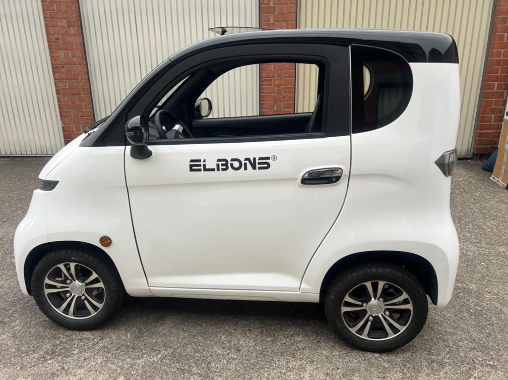 Elektrisch mini wagen voertuig 16jaar brommer rijbewijs, Auto's, Overige Auto's, Particulier, ABS, Achteruitrijcamera, Airconditioning