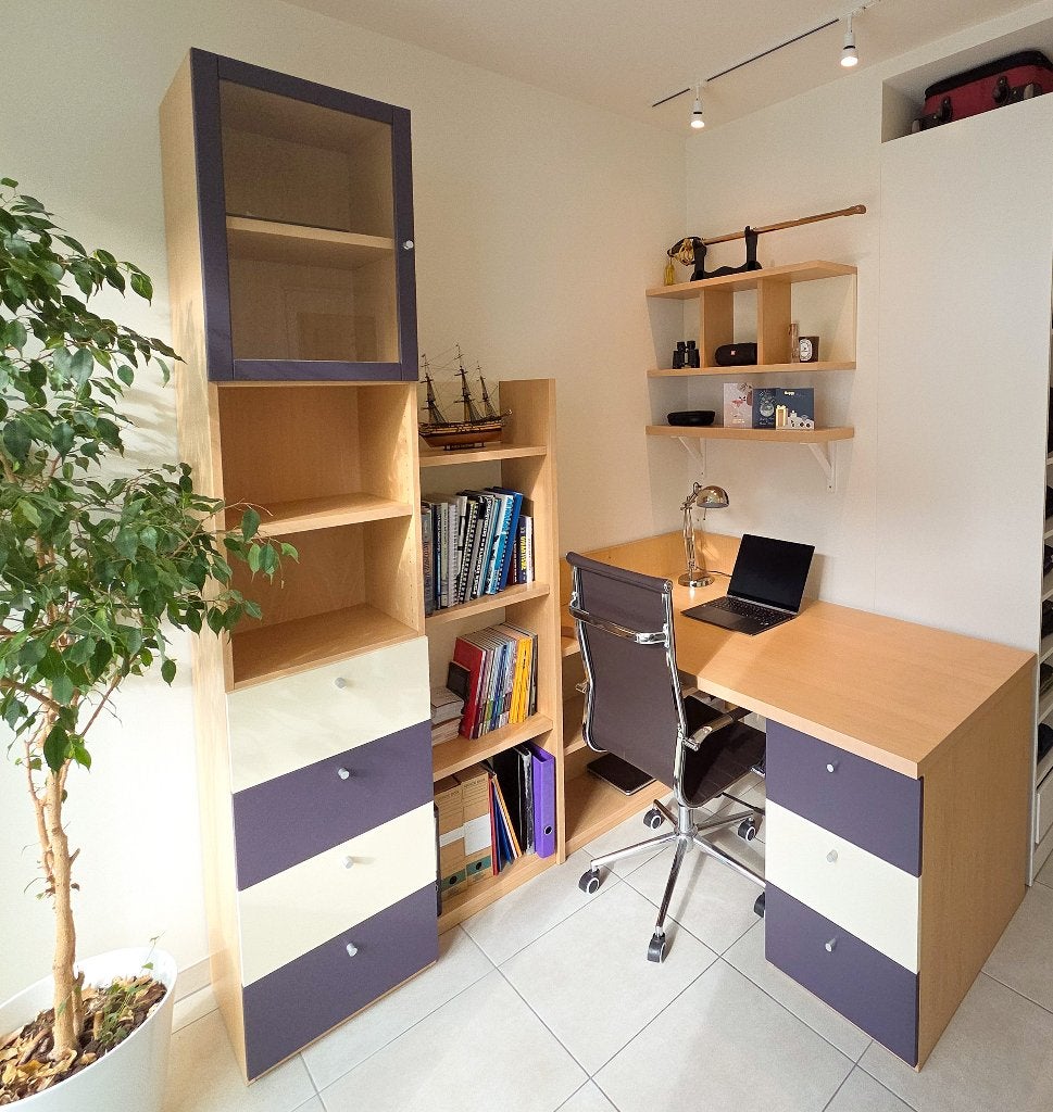 bureau, Maison & Meubles, Autres marques, 155 cm, Enlèvement, Utilisé
