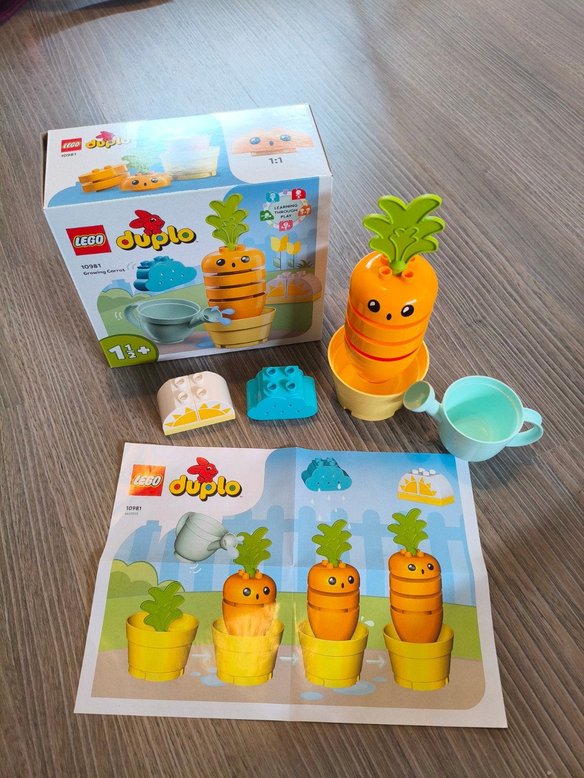 Lego Duplo growing carrot, Ensemble complet, Duplo, Enlèvement ou Envoi, Overige thema's