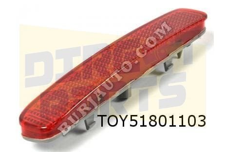 Toyota Verso reflector Links (in achterbumper)  Origineel! 8, Neuf, -, -, Toyota