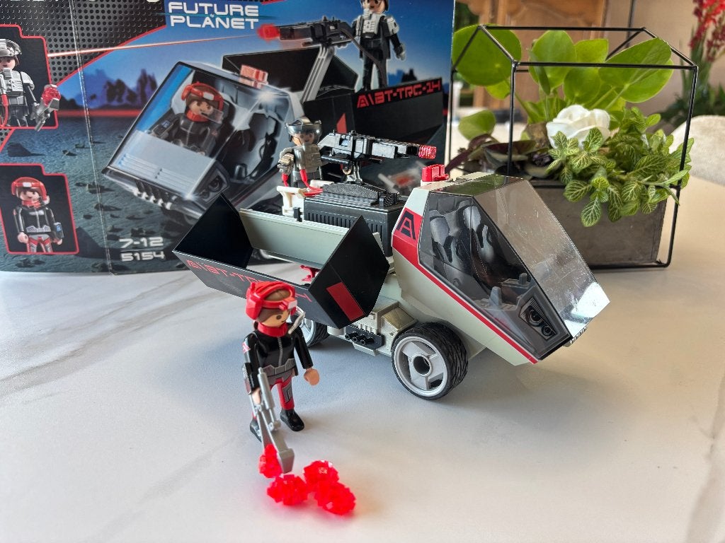 Playmobil 5154 Camion des Darksters avec rayon lumineux, Enfants & Bébés, Comme neuf, Véhicule, Kit complet, Enlèvement