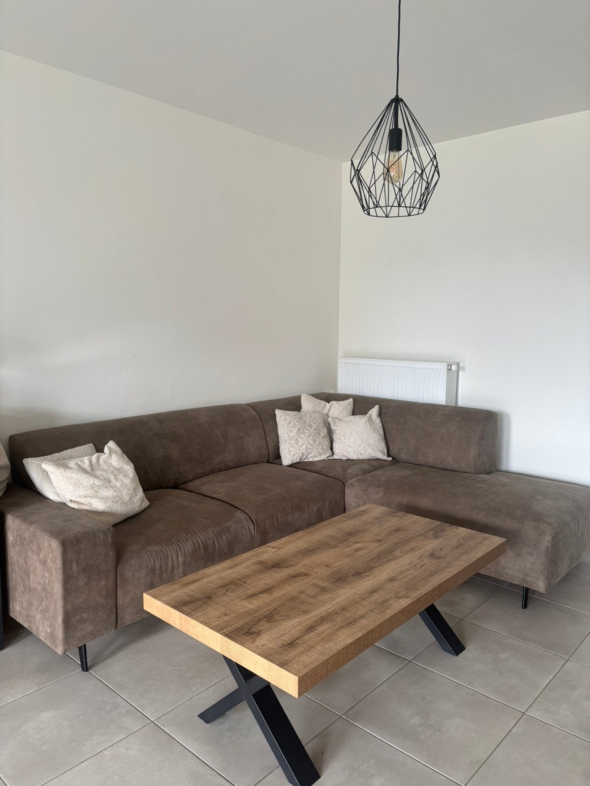 Hoeksalon eddy weba, Maison & Meubles, Enlèvement, Comme neuf