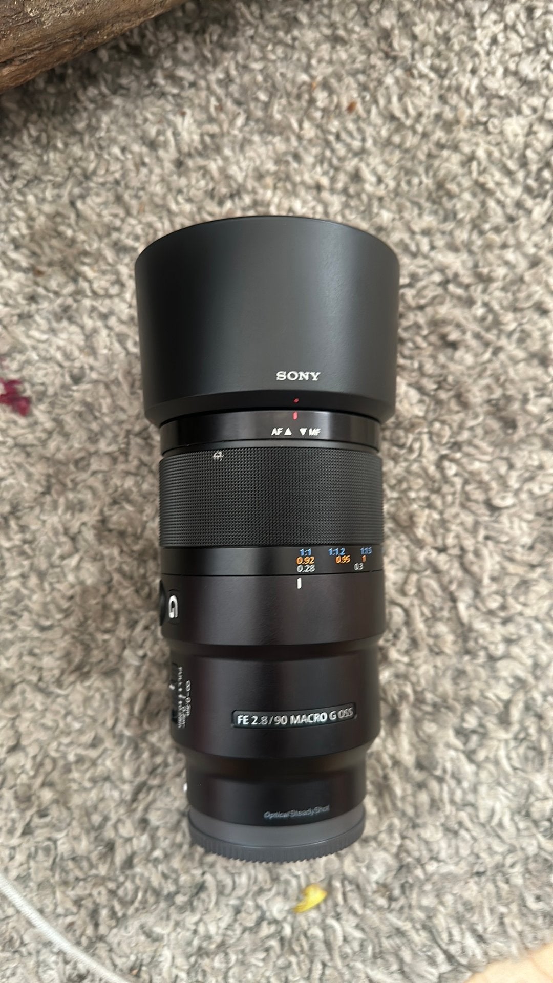 Sony lens 2.8 90mm macro lens oss G, Enlèvement, Comme neuf, Sony