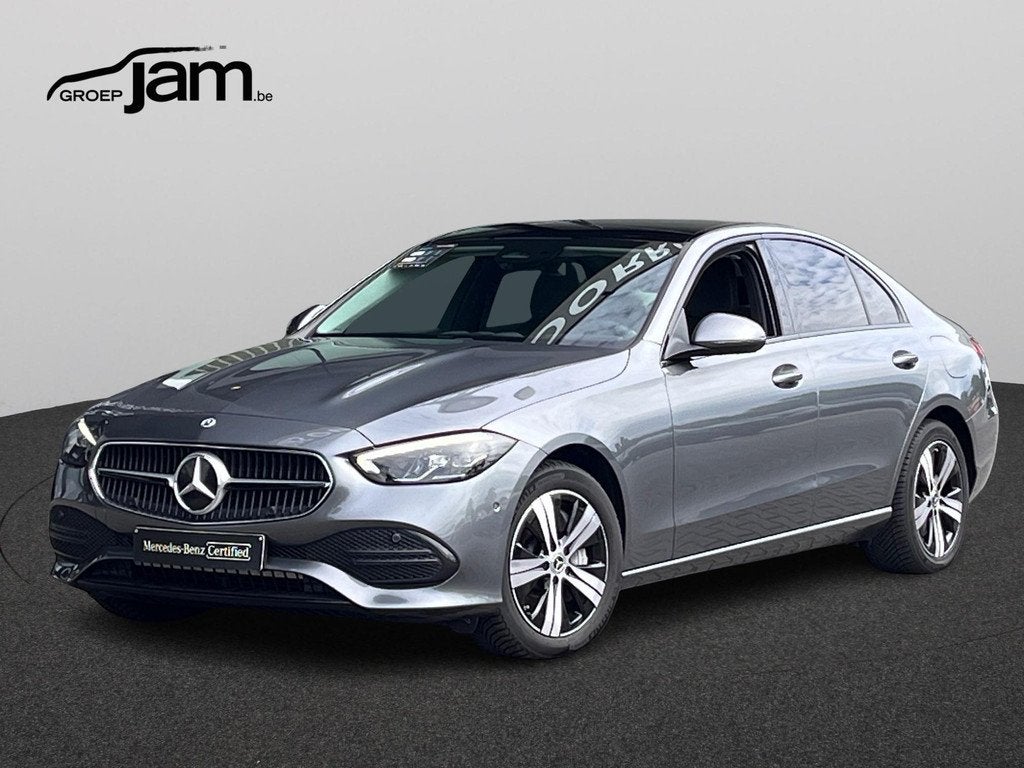 Mercedes-Benz C-Klasse Berline 300 e LuxLine pano/trekhaak, Automaat, 4 deurs, Zwart, 313 pk