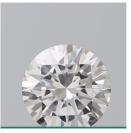 DIAMANT NATURELLE no lab grouw  0.50ct  F- IF, Handtassen en Accessoires, Ophalen of Verzenden, Nieuw
