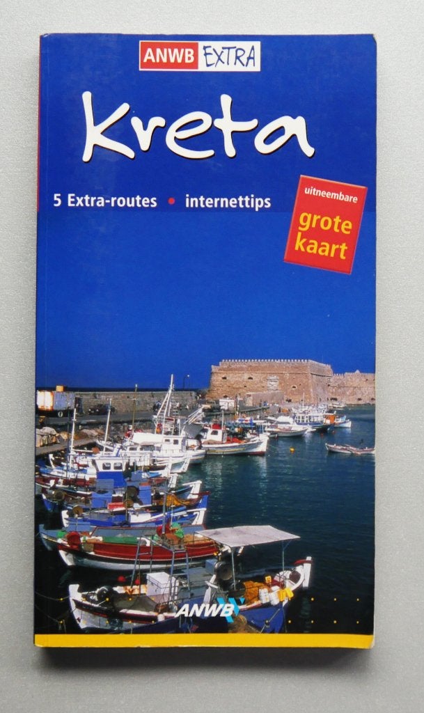 Kreta Met Uitneembare Grote Kaart, Boeken, Reisgidsen, Ophalen of Verzenden, Nieuw, ANWB