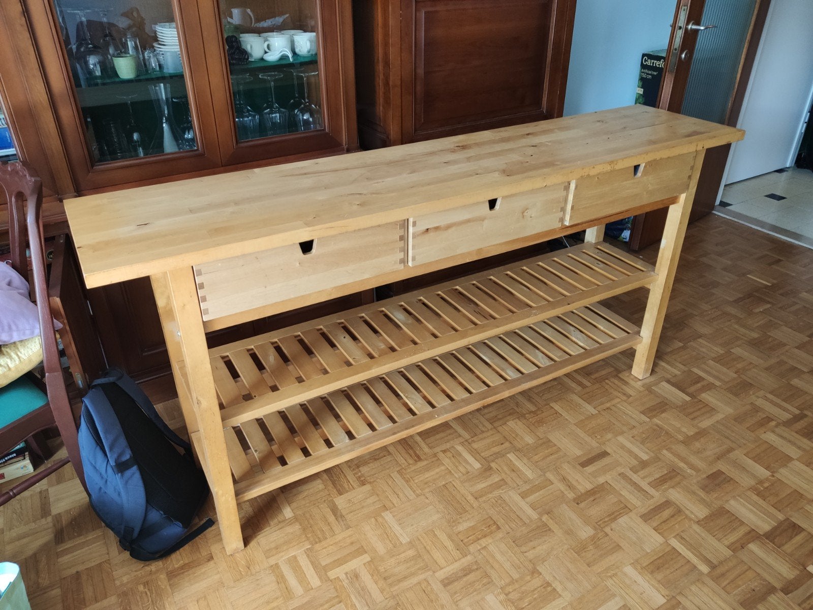 console en bois, Enlèvement, Utilisé